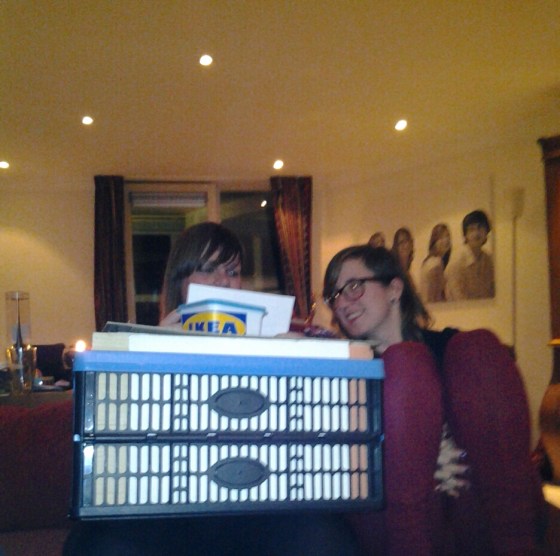 Brigiet with her IKEA