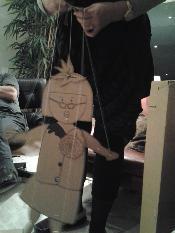 The puppet version of Els!