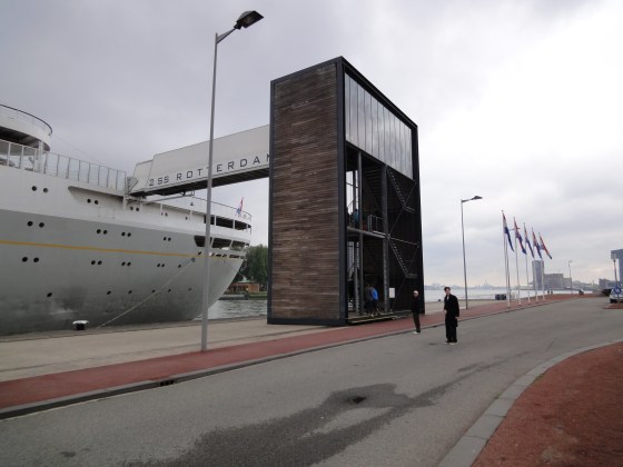 The ship's entrance
