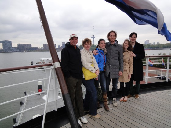 Group photo on the SS Rotterdam!