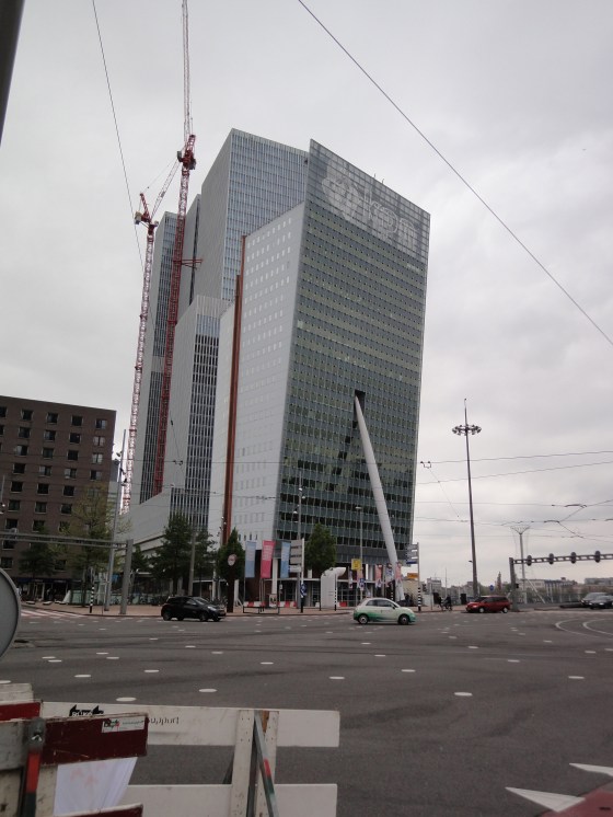 The leaning KPN building