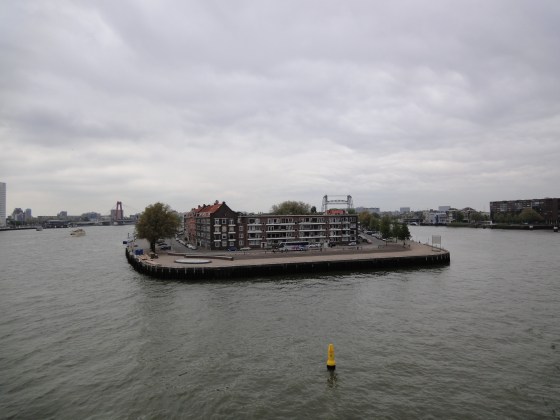 View from the Erasmus bridge