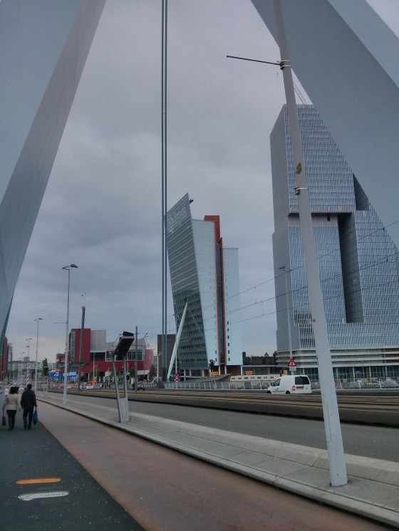 Side-view of the KPN building