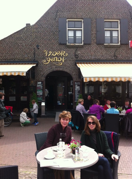 Mom and me at 't Zoete Genot