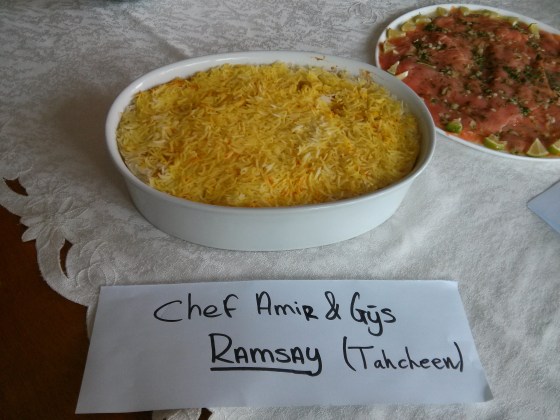 Gijs and Amir's tahcheen