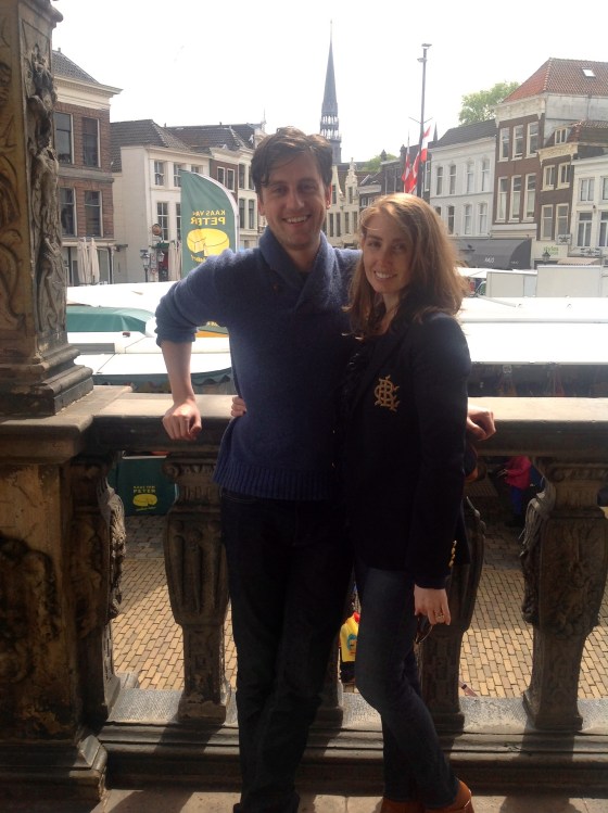 Koen and me in Gouda