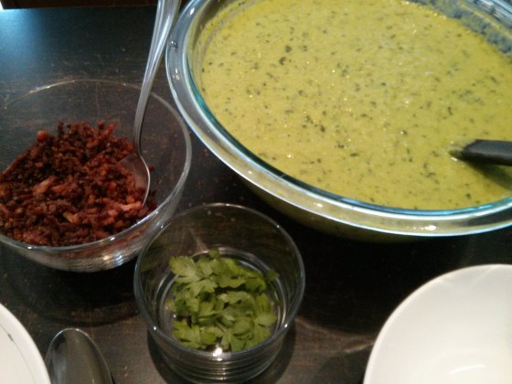 Dinner is ready - yum!