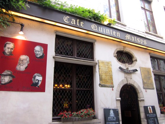 Cafe Quinten Matsijs, the oldest cafe in Belgium and the Netherlands