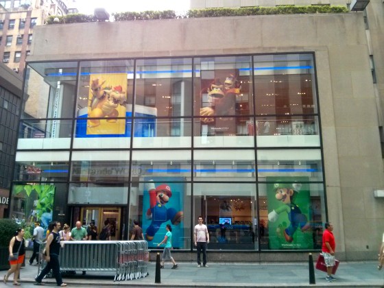 Nintendo World at Rockefeller Plaza!