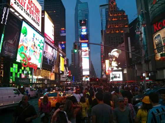 Times Square!