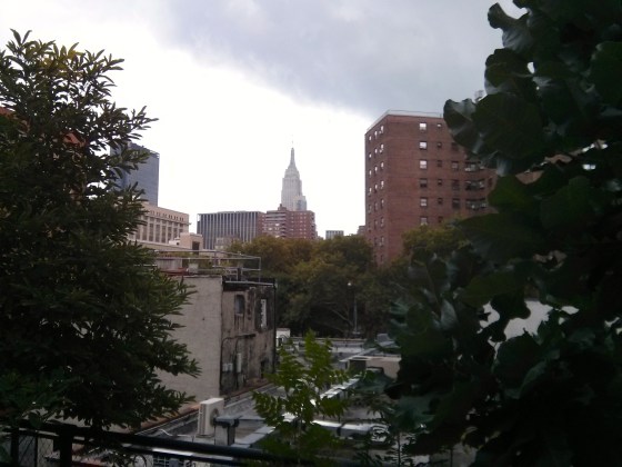Empire State Building in view