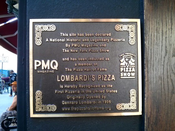 First pizzeria in the United States