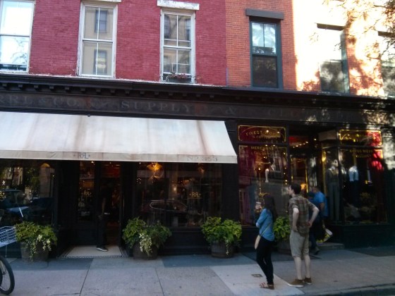 We passed another RRL in Greenwich Village