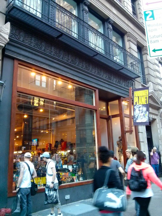 Forbidden Planet, "the world's largest and best-known science fiction, fantasy and cult entertainment retailer"