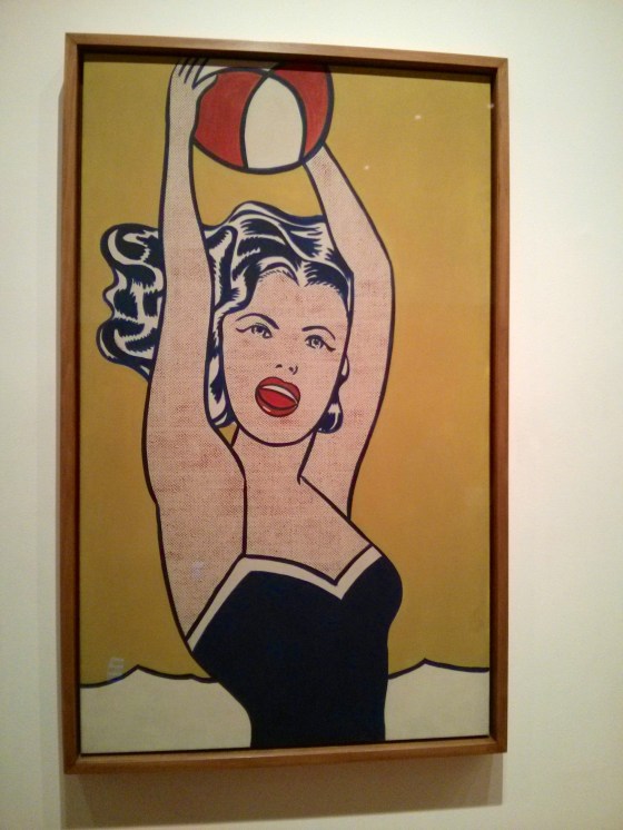 Girl with Ball, Roy Lichtenstein, 1961