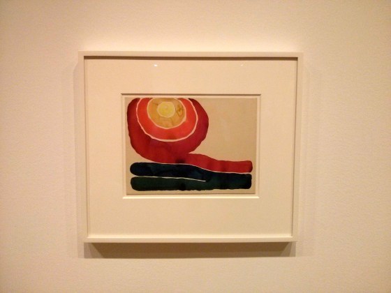One of my favorites! Evening star, No. III, Georgia O'Keeffe, 1917