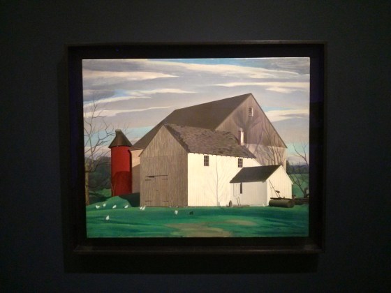 Bucks County Barn, Charles Sheeler, 1932