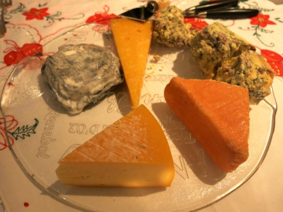 The cheese plate