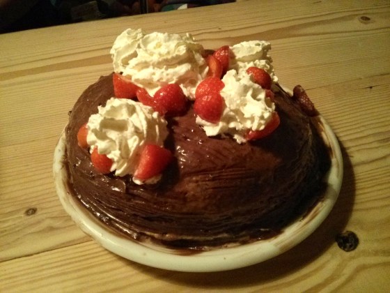 Sjor's decadent chocolate cake