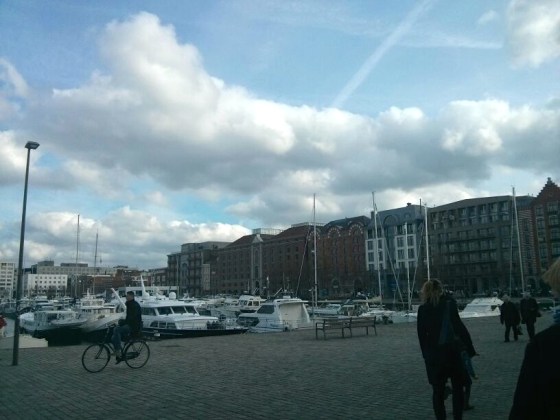 I love walking around 't Eilandje