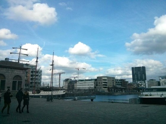 Beautiful weather and view!