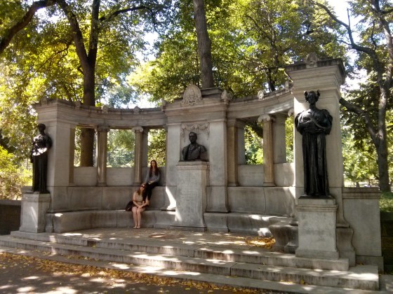 Quick rest in Central Park
