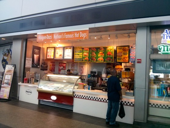 Nathan's Famous Hotdogs!