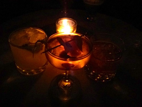 Birthday drink at Apotheke, a speakeasy in Chinatown! All of the