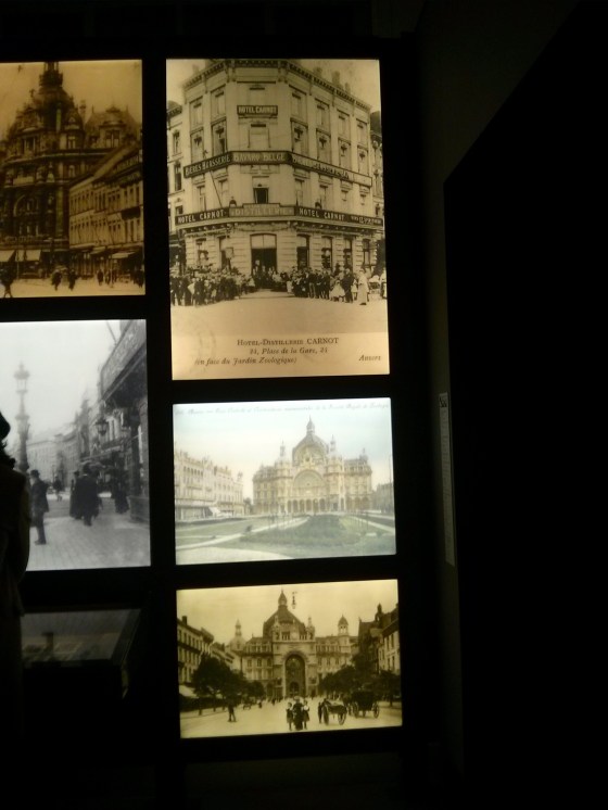 More old photos of the Keyserlei (the street you walk on once you arrive at the Central Train Station in Antwerp)