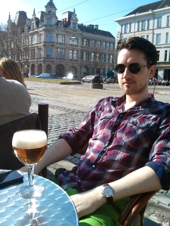 Enjoying the sunshine