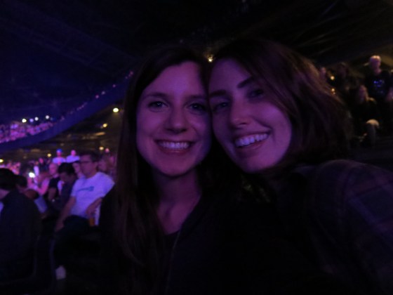 Ready for the concert to start!