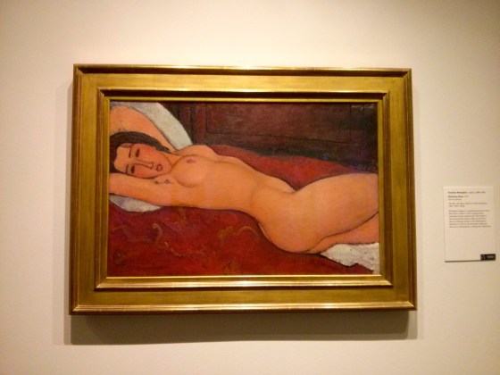 Reclining Nude, Amedeo Modigliani, 1917