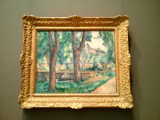 The Pool at the Jas de Bouffan, Paul Cézanne, 