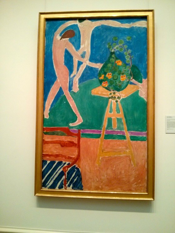 Nasturtiums with the Painting "Dance", Henri Matisse, 1912