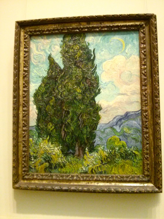 Cypresses, Vincent van Gogh, 1889