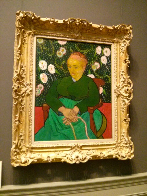 La Berceuse (Woman Rocking a Cradle; Augustine-Alix Pellicot Roulin), Vincent van Gogh, 1889
