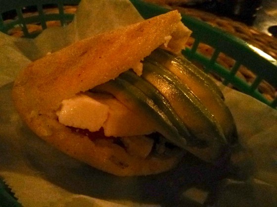 My super delicious arepa that I've already tried to recreate twice since I've been back in Belgium!