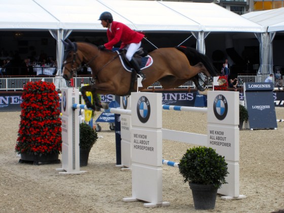 This rider from Japan came in second place