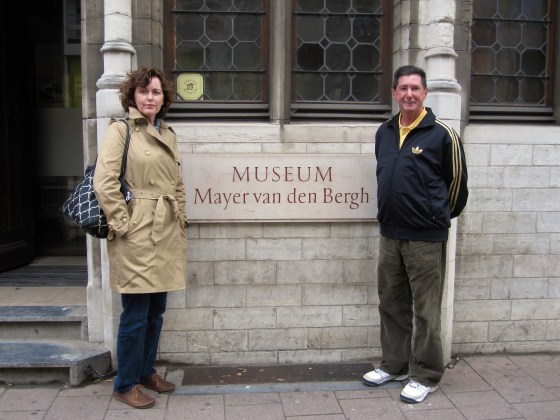 We visited the Mayer Van Den Bergh Museum (but couldn't take photos inside)