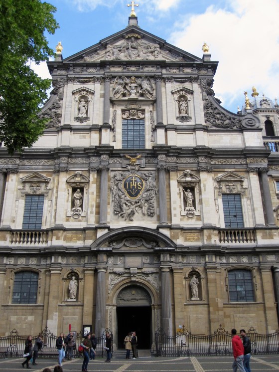 Front of the Sint Carolus Borromeus Church