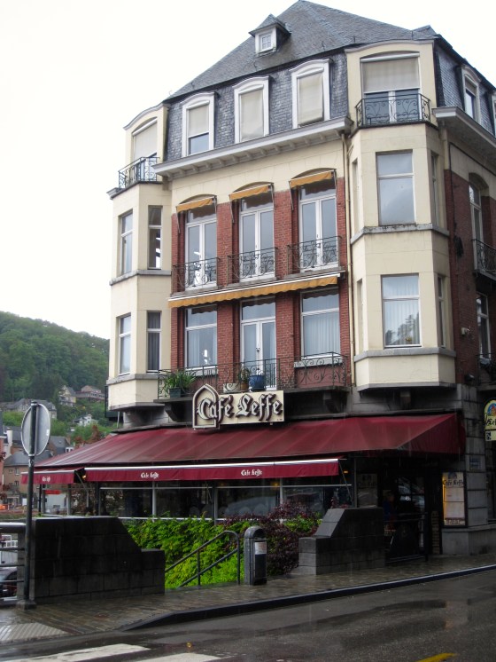 Time for refreshments at Café Leffe!