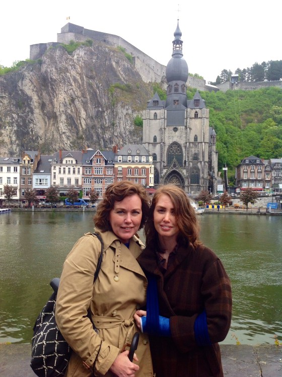 Of course we all wanted photos in front of the view!