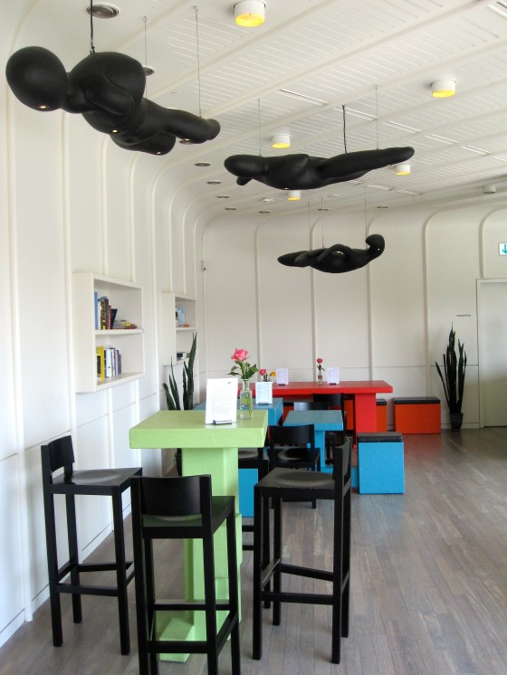 Coffee break in the museum café