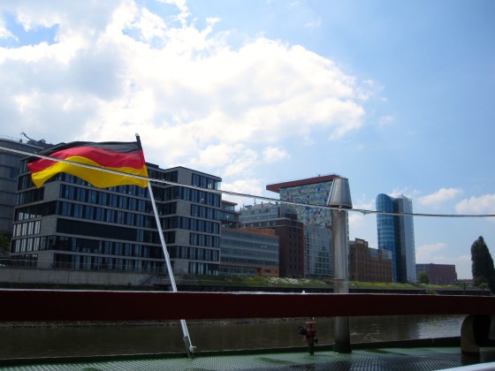 More office buildings along the Rhine River