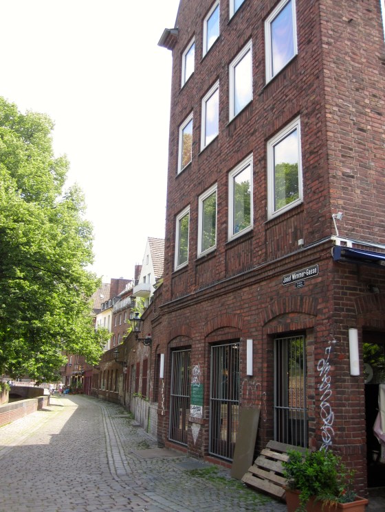 Beautiful walk to the brewery