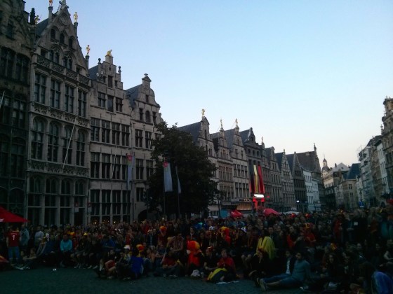 Ready for the match to start