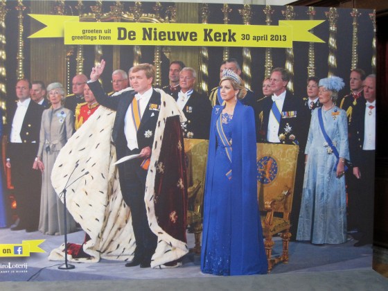 The King and Queen of the Netherlands!