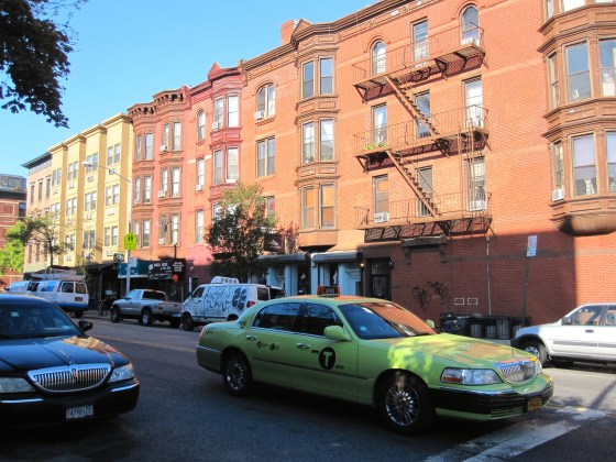 Making our way down 7th Avenue to get coffee