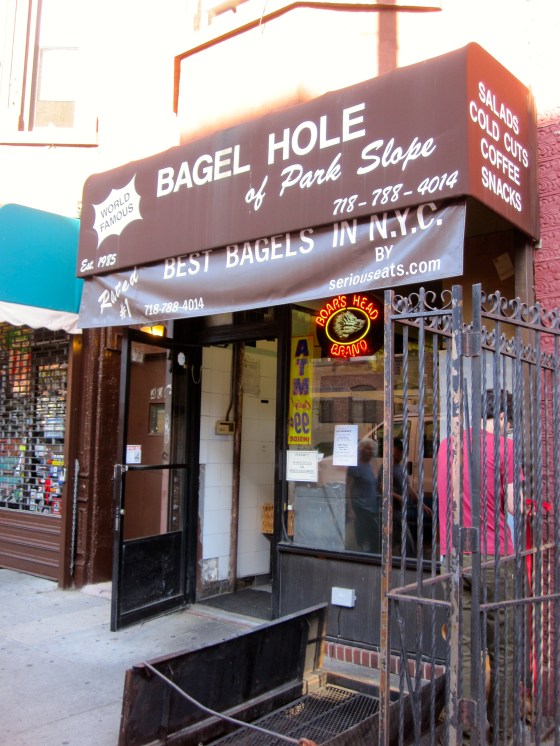 Bagel Hole for bagels with cream cheese and lox