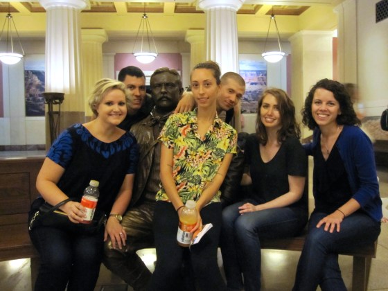 Group photo with Theodore Roosevelt